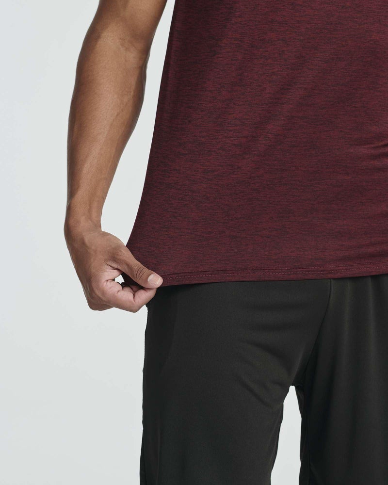 REALESSENTIALS Real Essentials 5 Pack: Menâ€™s Short Sleeve Dry Fit T-Shirts â€“ Moisture Wicking Athletic Workout Gym Fitness Casual Tees, Set 1, XX-Large - Image 4